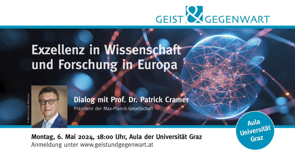 Dialog mit Prof. Dr. Patrick Cramer am 6. Mai 2024